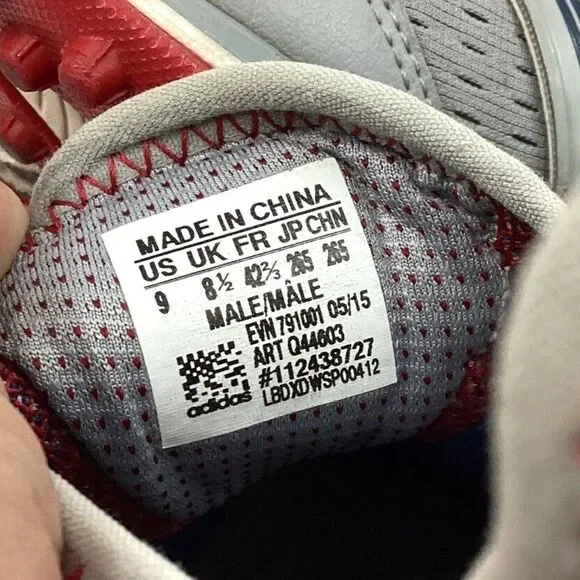 Adidas Climacool - Men's Sz 9 - Gray Spikeless Golf Shoes - Q44603 - 2015 - Picture 10 of 10